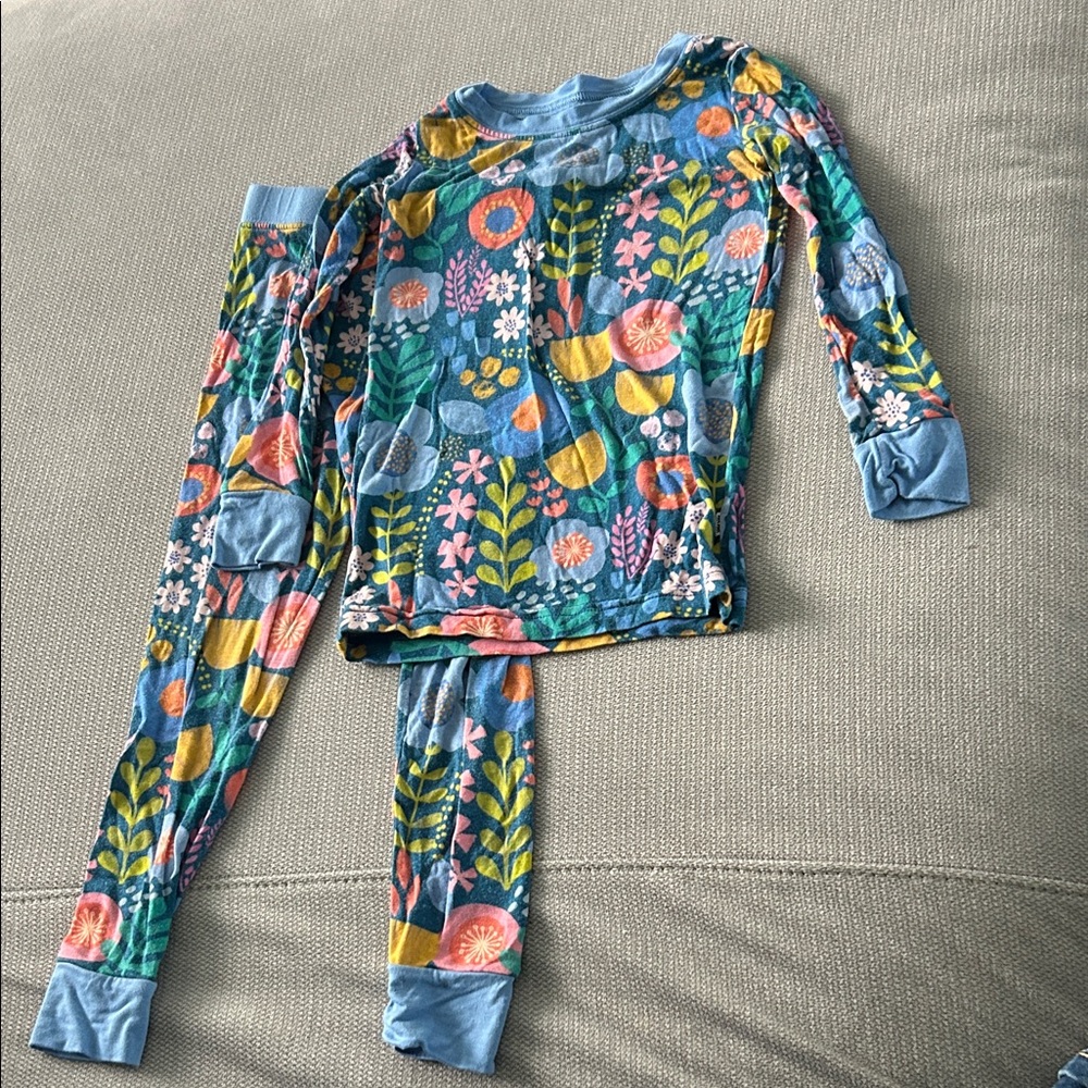 Little Sleepies floral pajamas